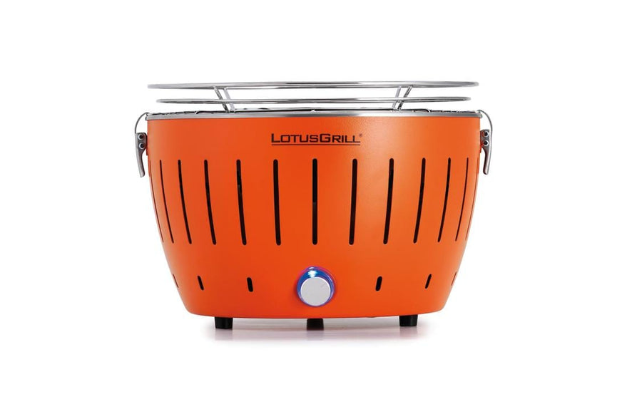 LotusGrill Tischgrill S, mandarinenorange, USB-Anschluss, 29 cm Grills & Feuerstellen LotusGrill