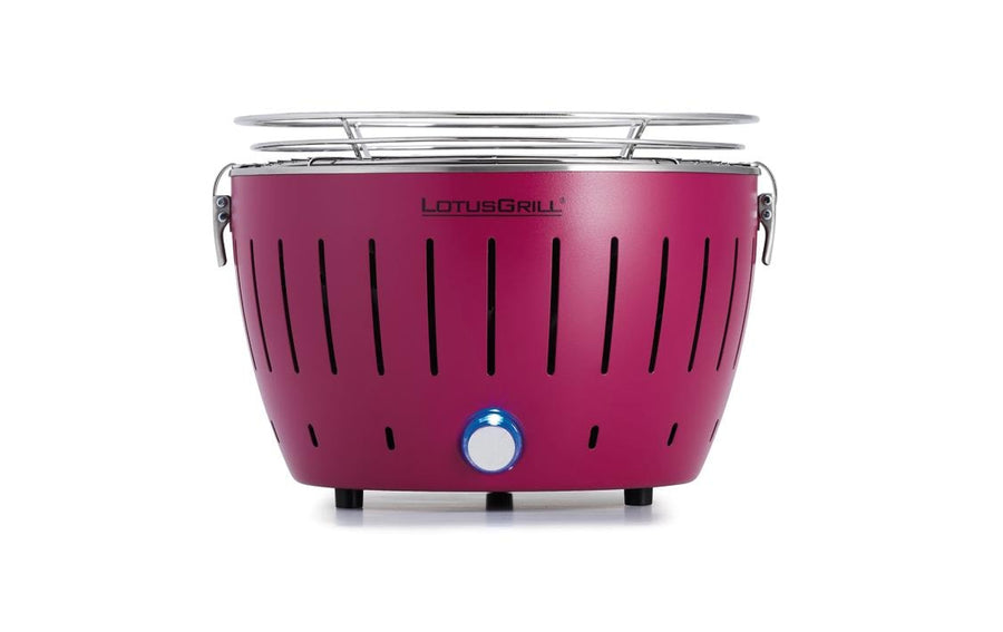 LotusGrill Tischgrill S pflaumenlila – kompakt, mobil, 29 cm Grills & Feuerstellen LotusGrill