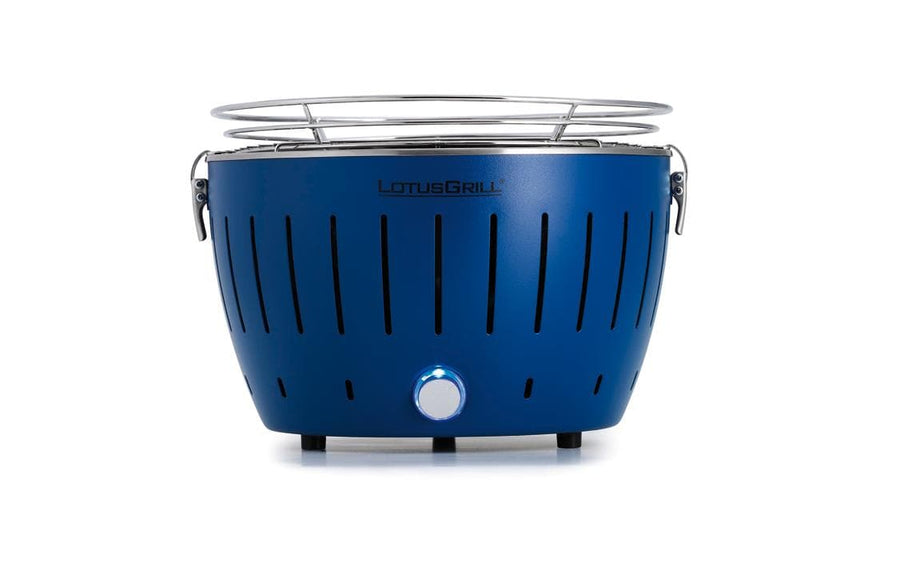 LotusGrill Tischgrill S, tiefblau, USB-Anschluss, 29 cm Grills & Feuerstellen LotusGrill