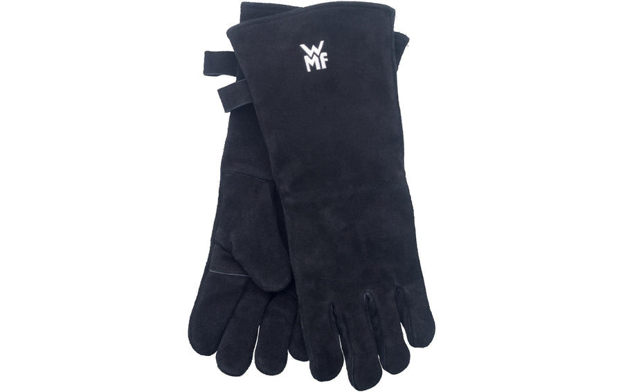 WMF Grillhandschuhe Schwarz Leder Baumwolle Polyester XL Grills & Feuerstellen WMF