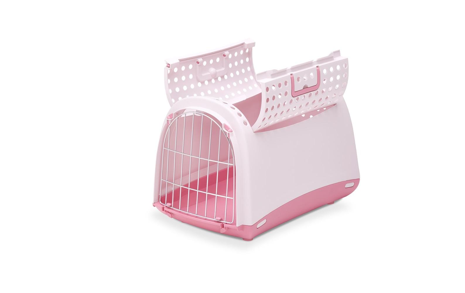 Imac Transportbox Linus Cabrio Rosa Kunststoff für Katzen Sport & Freizeit > Freizeit > Zubehör Imac