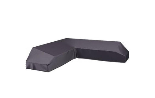 Aerocover Schutzhülle L-Form wetterfest Anthrazit 275x275x90 Garteneinrichtung AeroCover