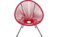 Kare Sessel Acapulco Rot