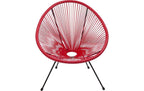 Kare Sessel Acapulco Rot