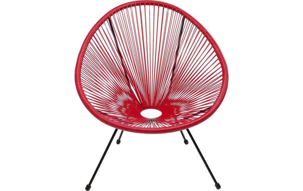 Kare Sessel Acapulco Rot