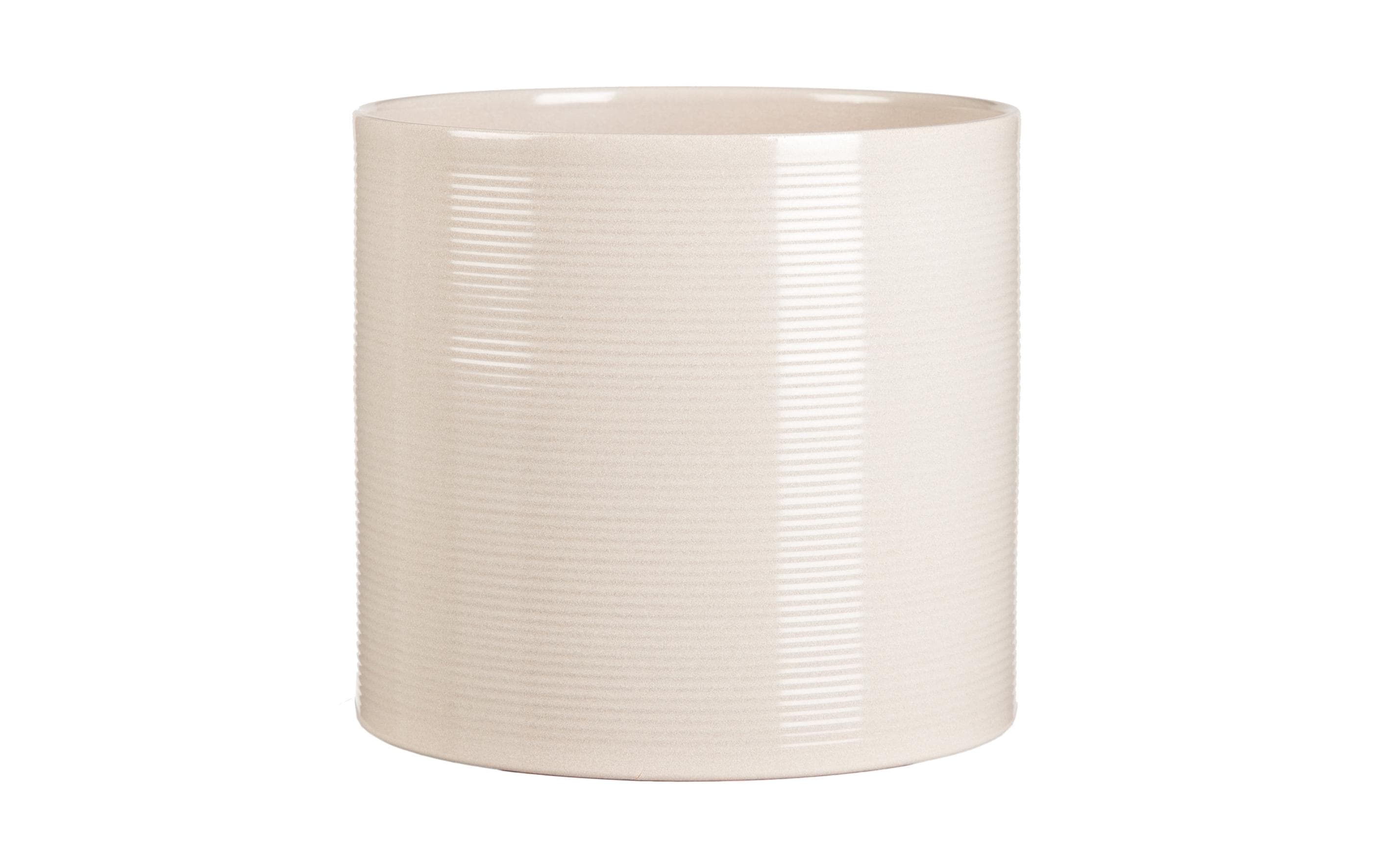 Scheurich Übertopf Beige, Keramik D oben:32.2 cm, D unten:30.2 cm, H:29.7 cm