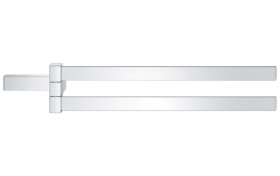 GROHE Handtuchhalter Selection Cube, 2-fach