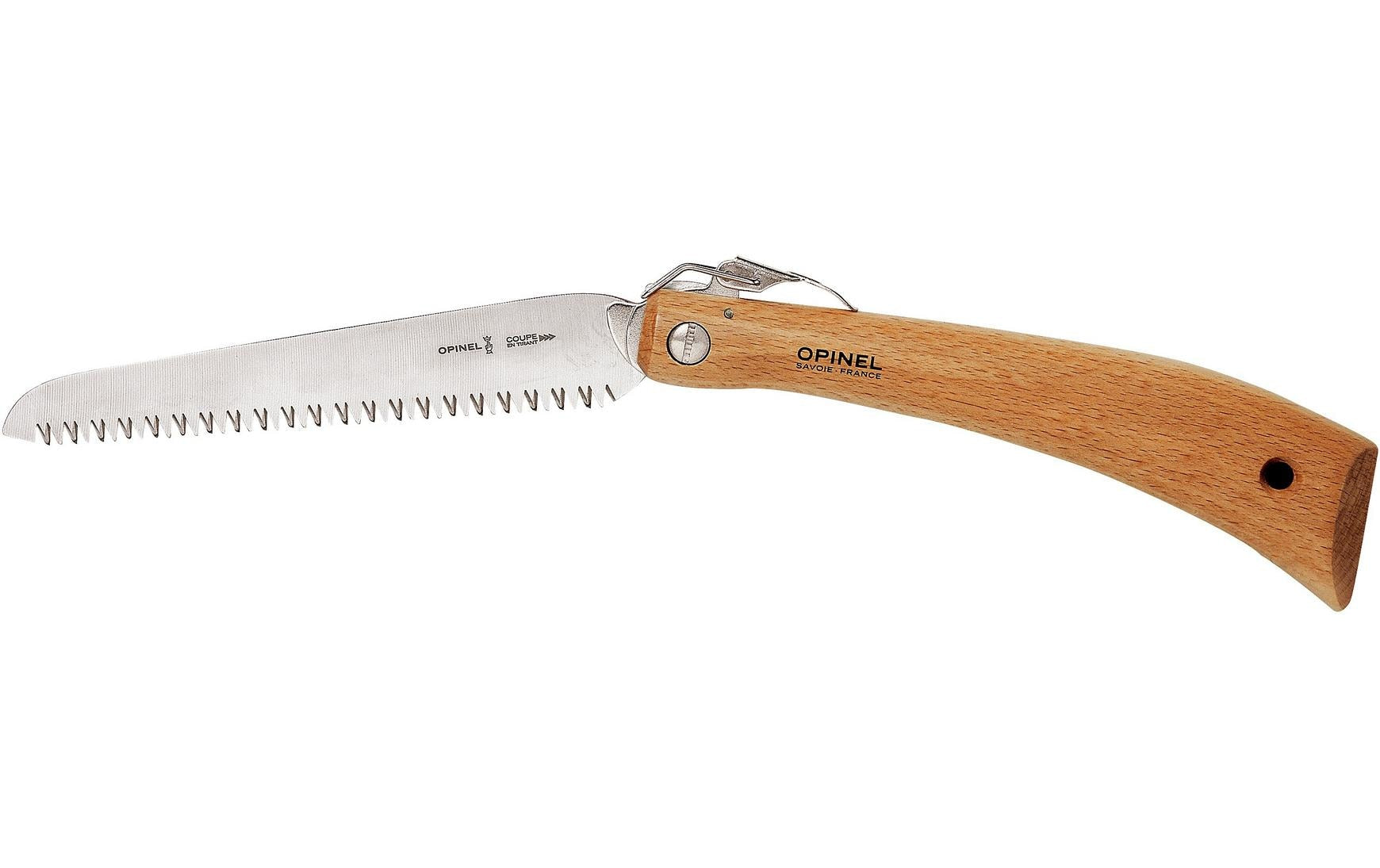 Opinel Faltbare Säge Hochwertiger Stahl Holzgriff N°18 Sport & Freizeit > Camping > Camping Zubehör opinel