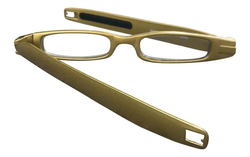 Figoline Lesebrille Gold +2,5