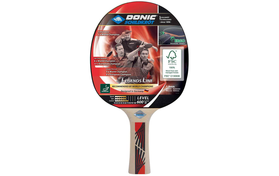 DONIC Schildkröt Tischtennisschläger Legends 600