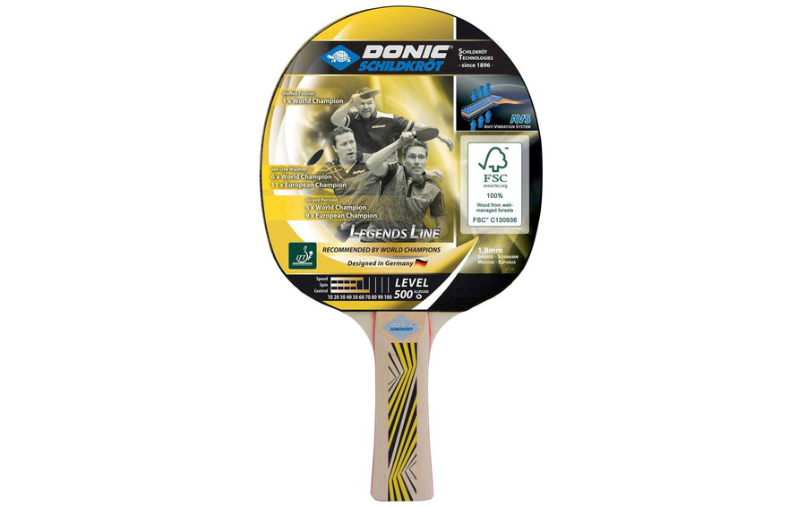 DONIC Schildkröt Tischtennisschläger Legends 500