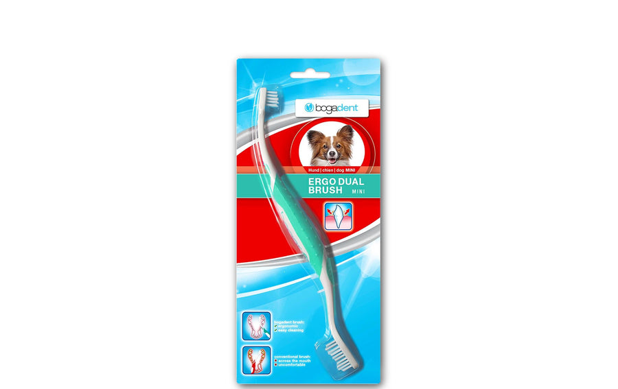 bogar Hunde-Zahnbürste Ergo Dual Brush Mini 1 Stück