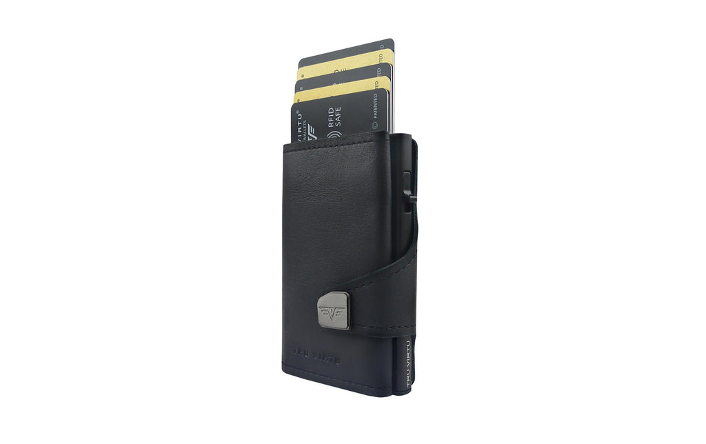 TRU VIRTU Portemonnaie Click & Slide Coin Wallet