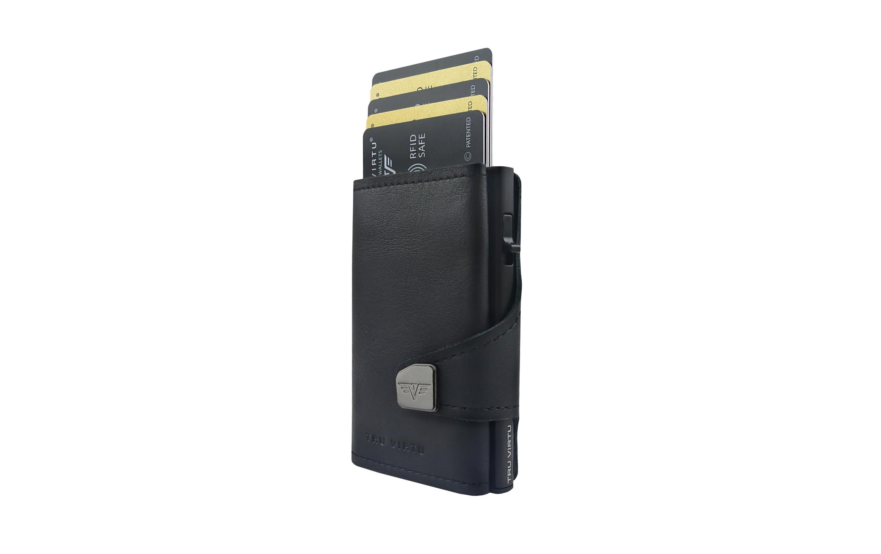 TRU VIRTU Portemonnaie Click & Slide Coin Wallet