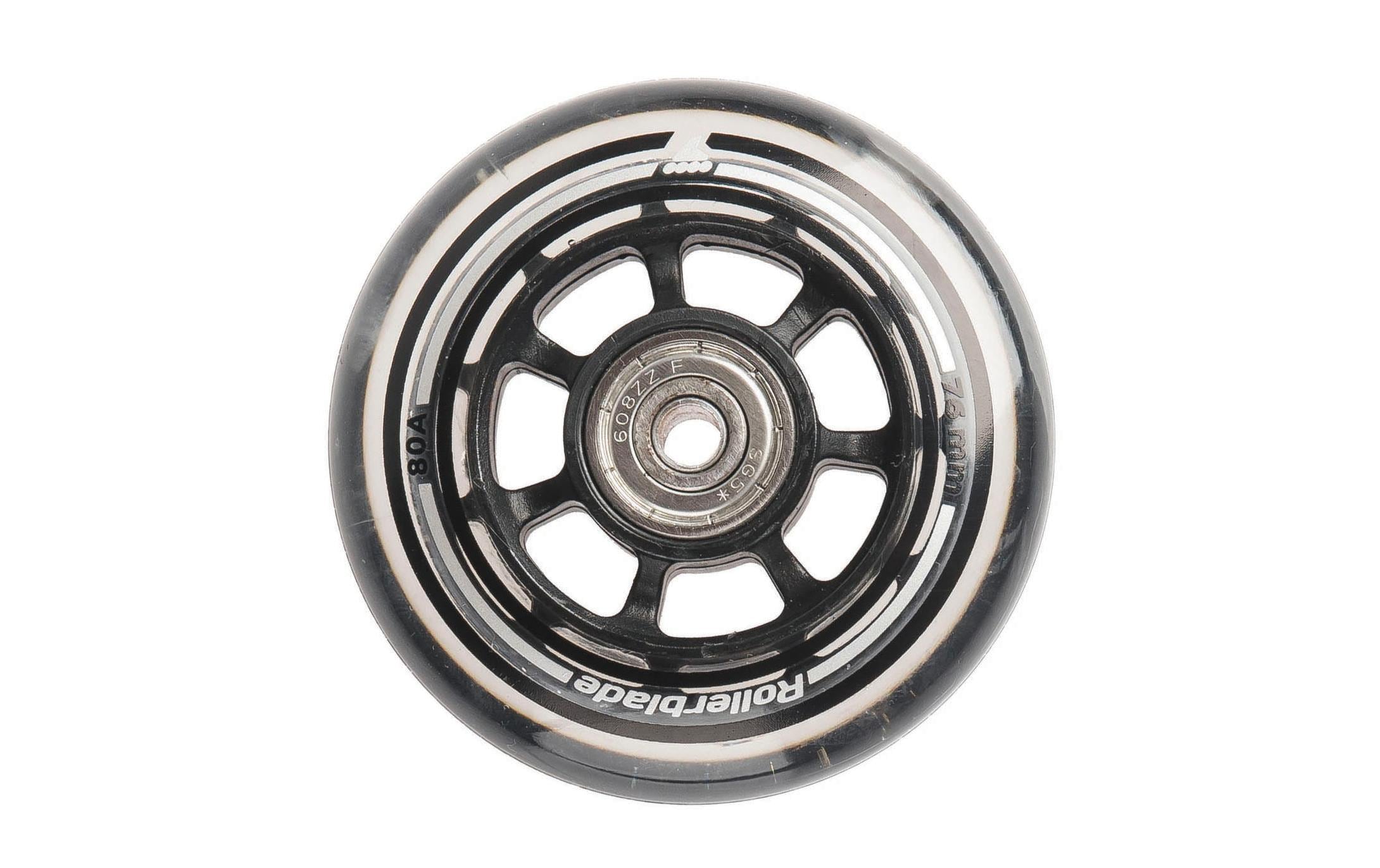 ROLLERBLADE Ersatzräder-Set Wheelkit 76 mm/80A + SG5