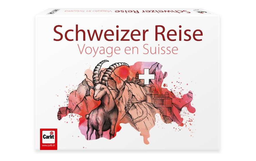 Ravensburger Familienspiel Schweizer Reise – Voyage en Suisse