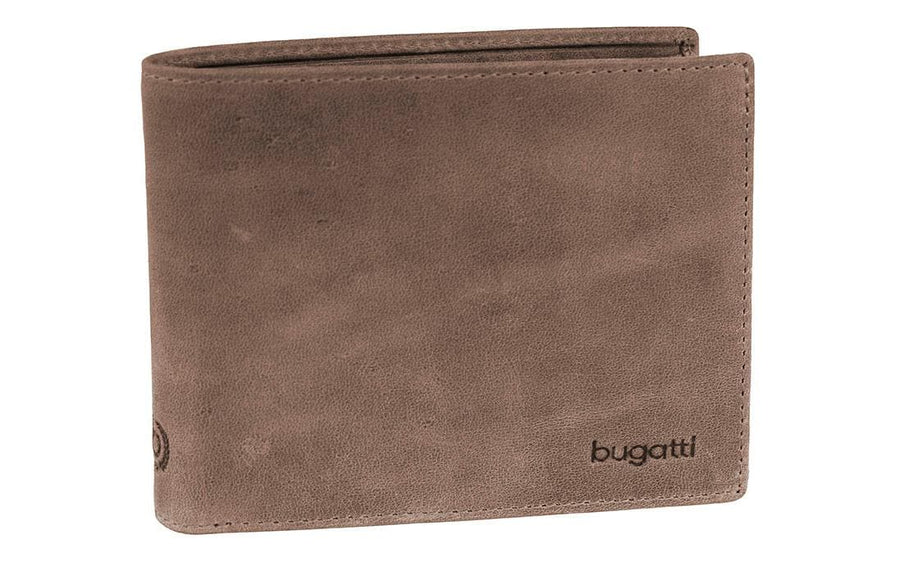 Bugatti Portemonnaie Volo Scheintasche mit Klappe medium Braun