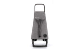Rolser Einkaufstrolley Baby Tweed mit 32 l, grauer Stofftasche und schwarzem Gestell