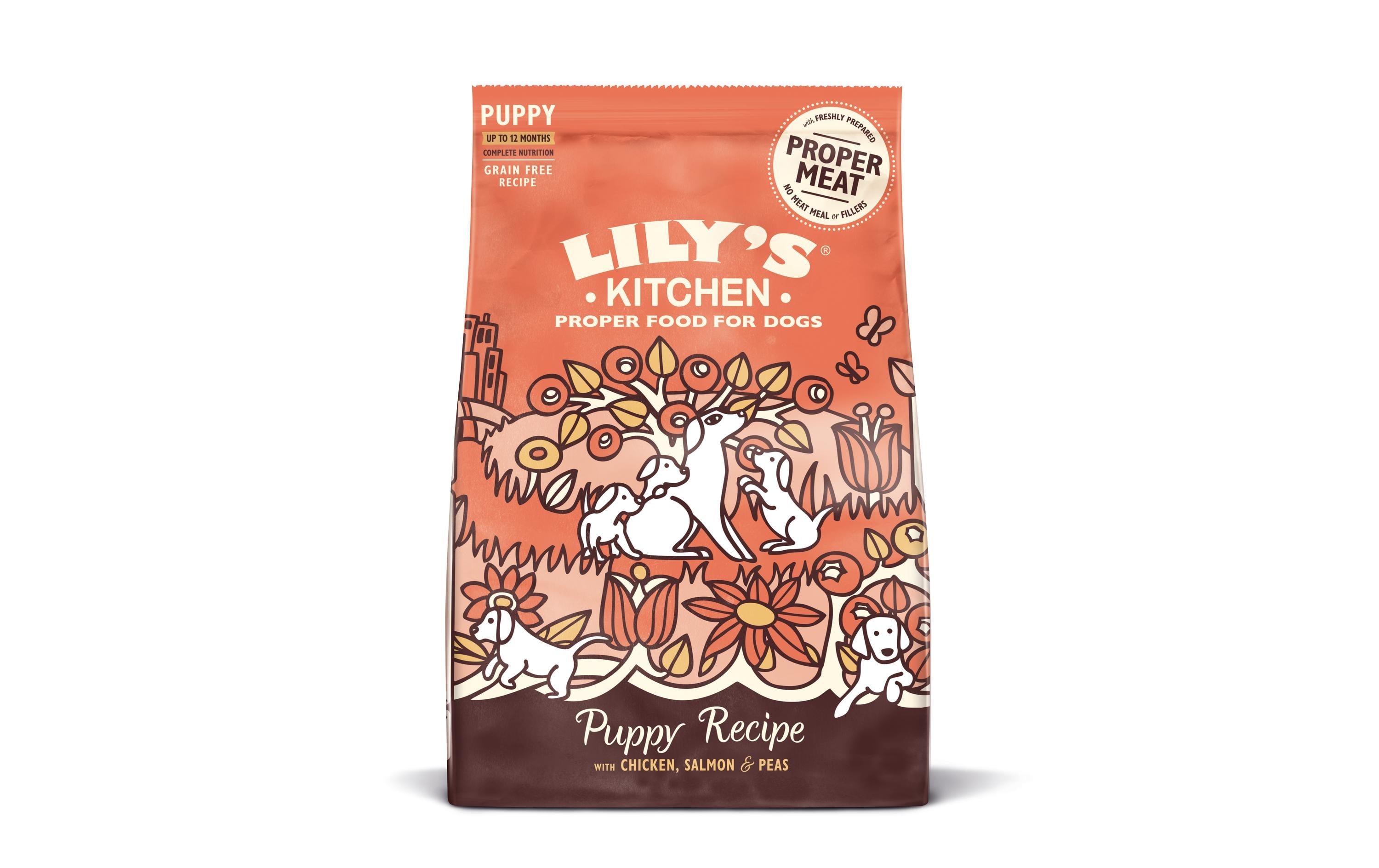 Lilys Kitchen Trockenfutter Puppy Huhn & Lachs, 2.5 kg