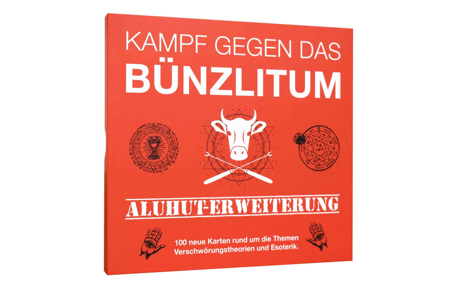 Kampfhummel Partyspiel Kampf gegen das Bünzlitum: Aluhut-Erweiterung