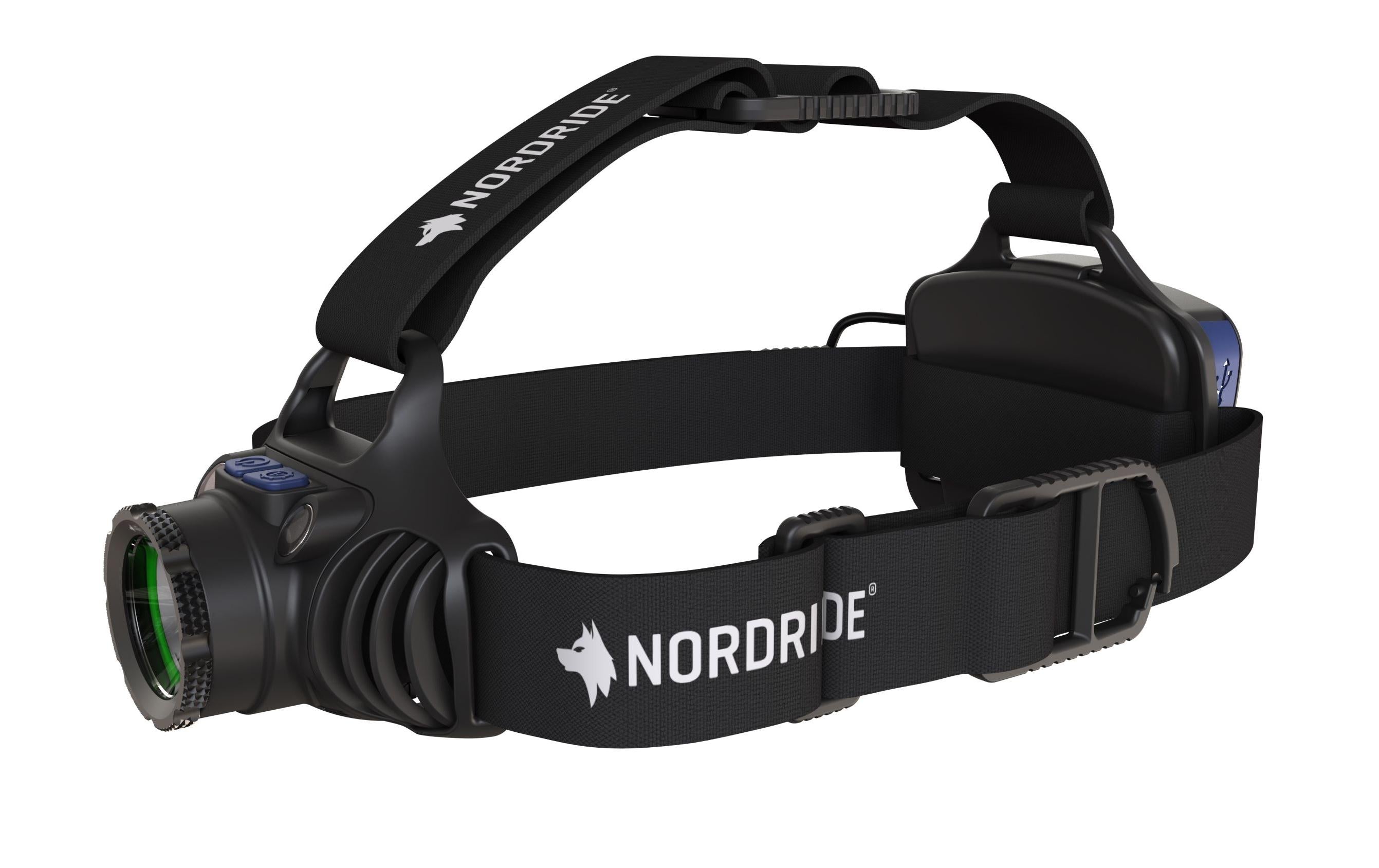 Nordride Stirnlampe Active Pro R Hybrid Schwarz, 640 lm, IP65