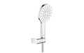 GROHE Duschbrausen-Set Rainshower Smartactive 130 Moon White