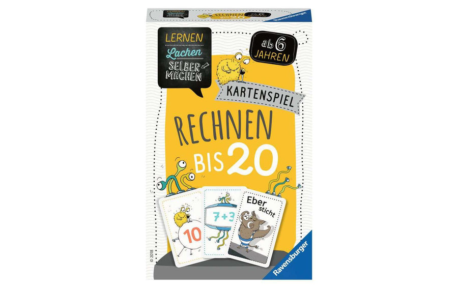 Ravensburger Kinderspiel Lernen Lachen Selbermachen: Rechnen bis 20