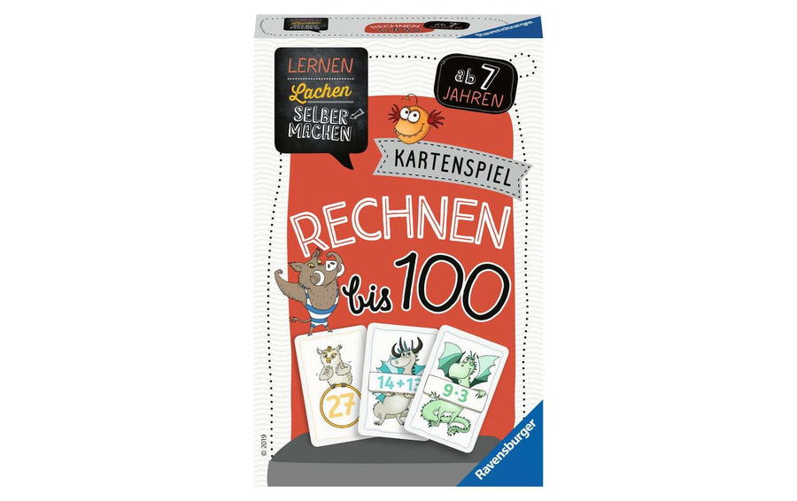 Ravensburger Kinderspiel Lernen Lachen Selbermachen: Rechnen bis 100