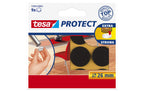 Filzgleiter Protect Ø 26 mm Braun 9 Stück tesa Möbelzubehör