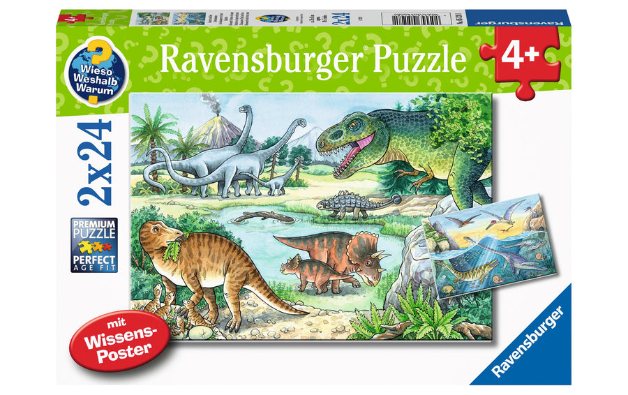 Ravensburger Saurier und ihre Lebensräume