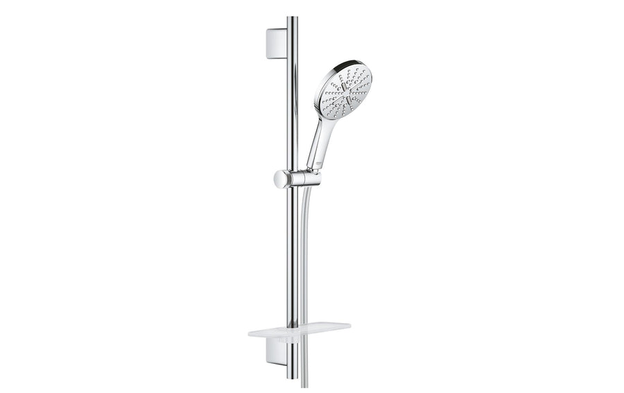 GROHE Duschbrausen-Set Rainshower SmartActive 130 EcoJoy Chrom