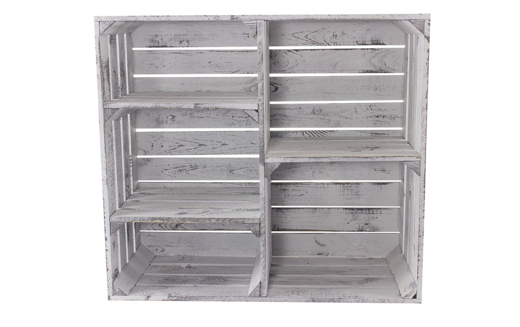 Holz Zollhaus Regal Vintage Shabby