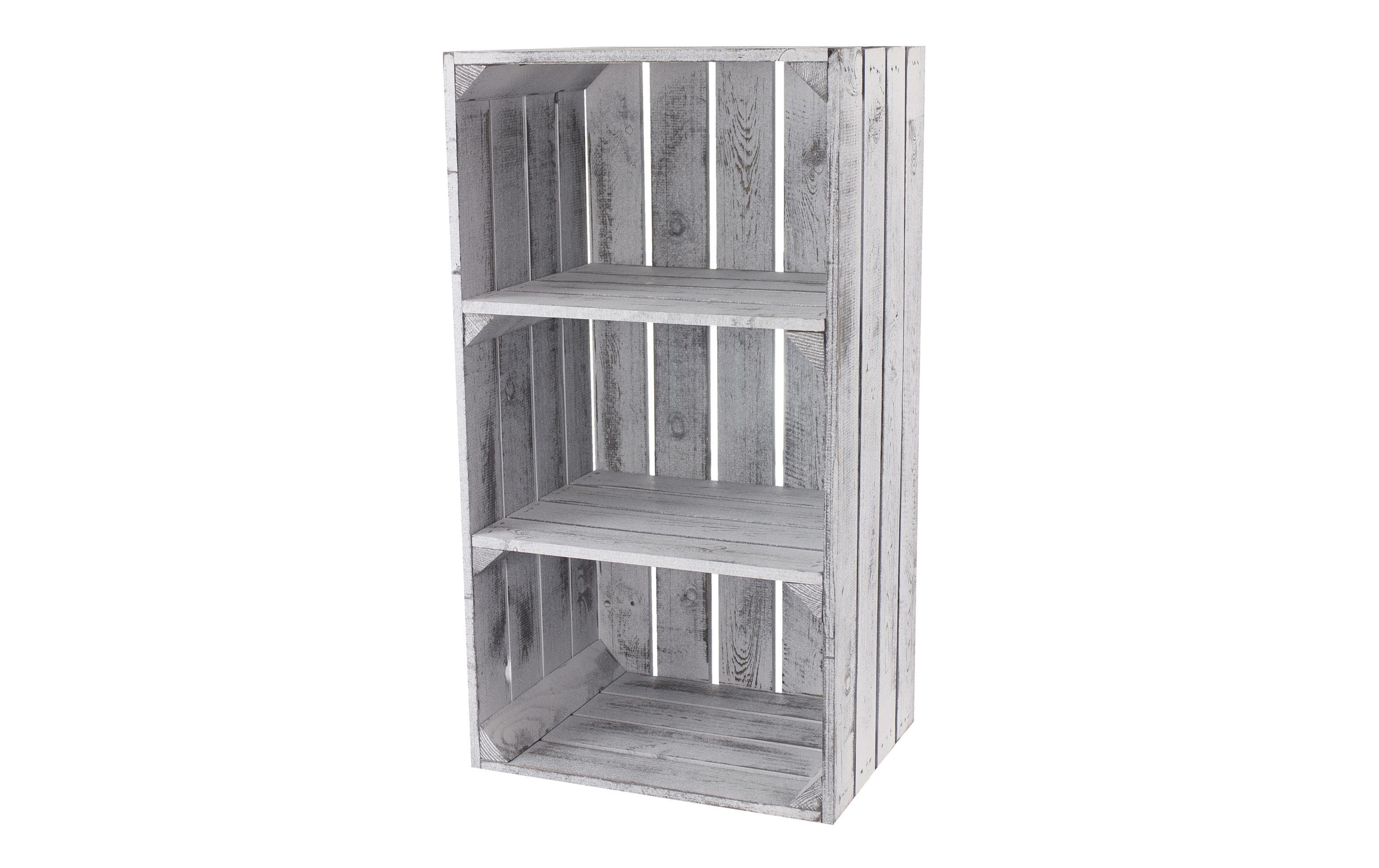 Holz Zollhaus Regal Vintage Shabby