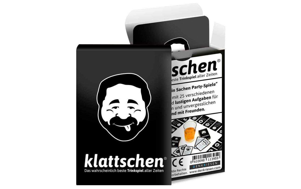 Denkriesen Partyspiel klattschen – Trinkspiel