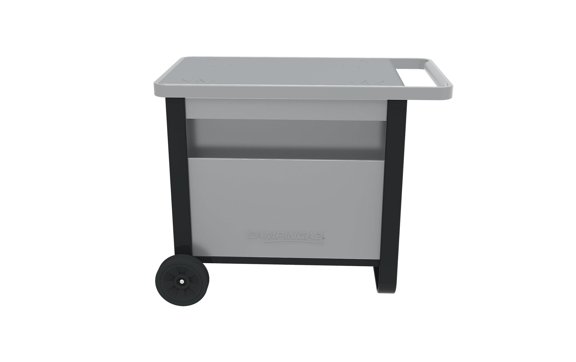 CAMPINGAZ Premium Deluxe Trolley Metall Grau für Camping Grills & Feuerstellen Campingaz