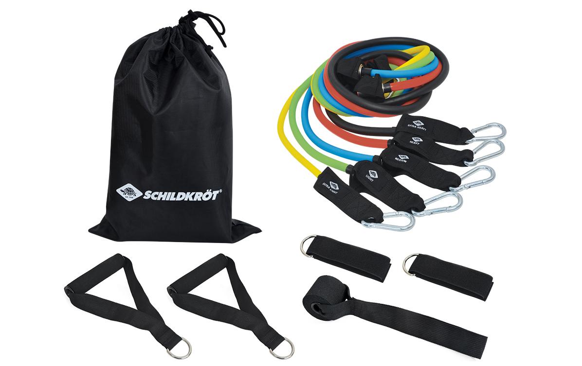 Schildkröt Fitness Expander Gummi 5 Stück - Robuste Fitnessbänder für Krafttraining Sport & Freizeit > Fitness > Zubehör Schildkröt Fitness
