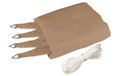 Sonnensegel quadratisch 4x4m UV-Schutz 90% Beige Garteneinrichtung Windhager