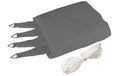 Windhager Sonnensegel grau 90% UV-Schutz quadratisch 500 cm Garteneinrichtung Windhager