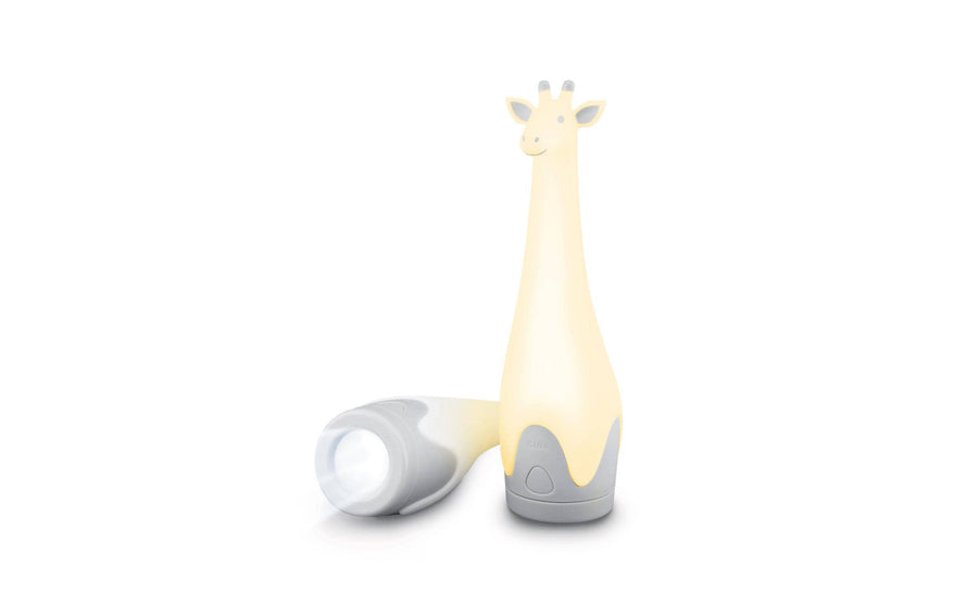 ZaZu Nachtlicht Giraffe Gina Grau/Beige
