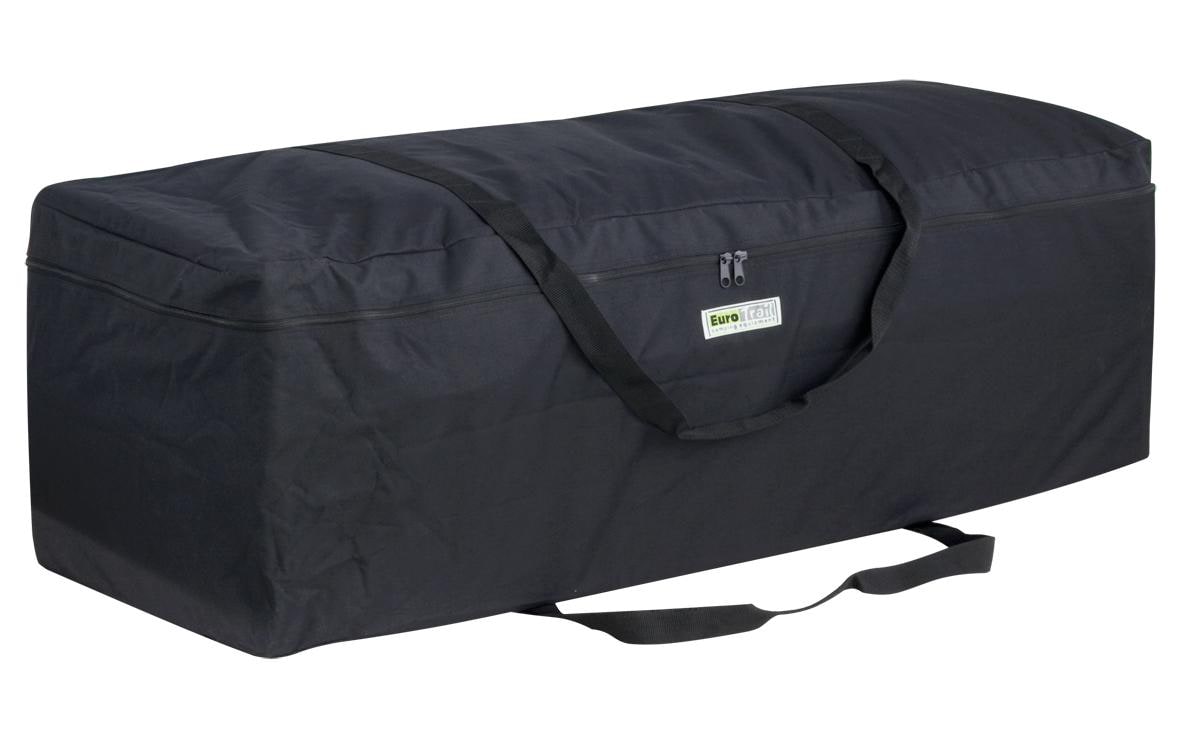 Eurotrail Zelttasche M Schwarz Polyester 70x30x30 cm Sport & Freizeit > Camping > Zelte Eurotrail