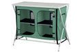 Eurotrail Campingschrank Grau Aluminium Polyester platzsparend Sport & Freizeit > Camping > Camping Zubehör Eurotrail
