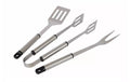 BBQ Dragon Edelstahl Grillwerkzeug Set Zange Spatula Fleischgabel Silber 3-teilig Grills & Feuerstellen BBQ Dragon