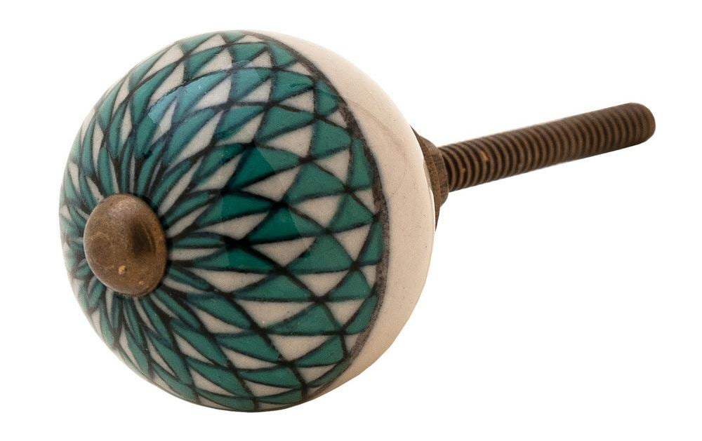 Möbelgriff Mehrfarbig/Messing Ø 3 cm Tranquillo