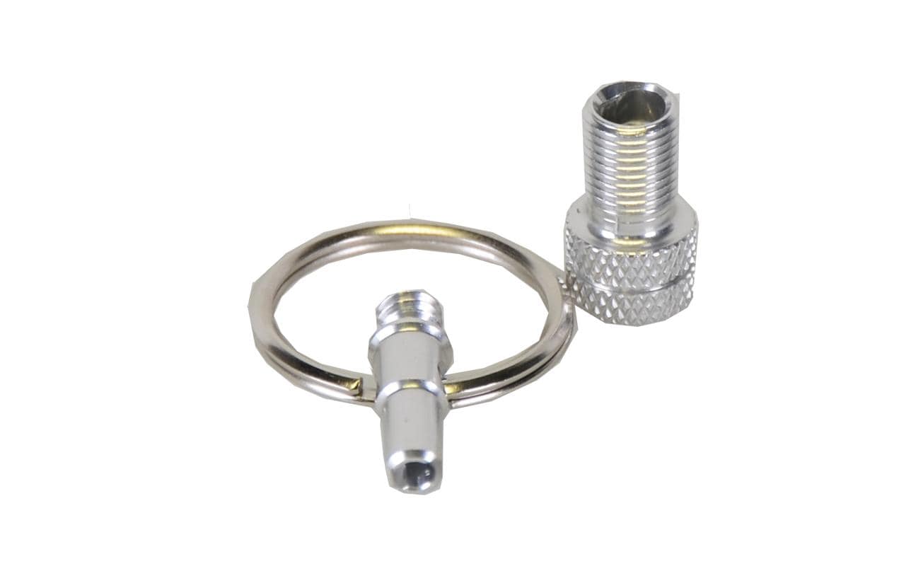 byschulz Ventiladapter Mini-Tool Silber