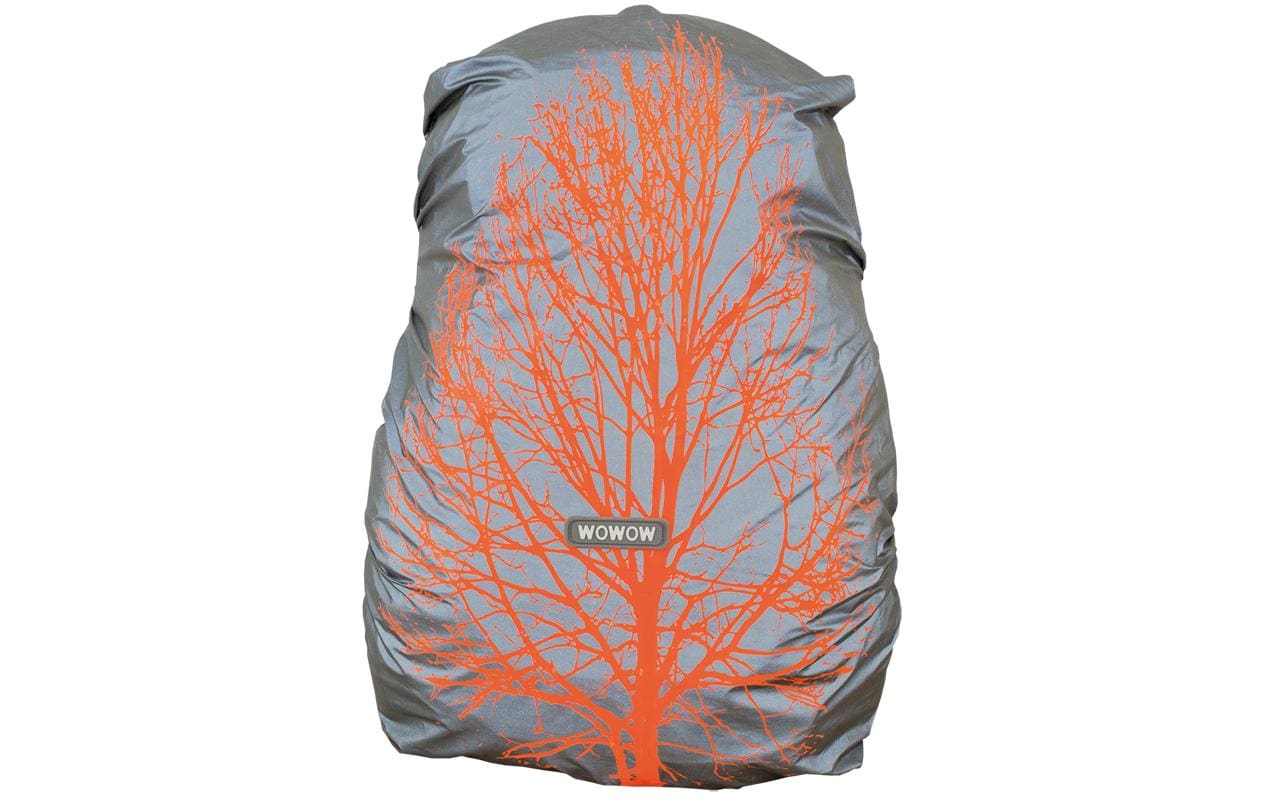 WOWOW BAG COVER CITYLAB bis 35 Liter ORANGE Fluoreszenzdruck
