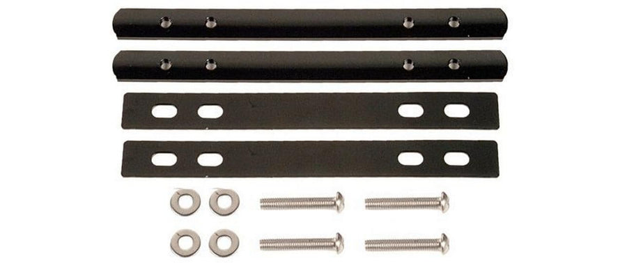 Klick-Fix Korbhalteplatte Schwarz
