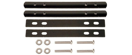Klick-Fix Korbhalteplatte Schwarz