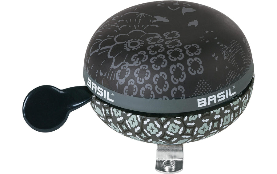 BASIL Fahrradglocke Big Bell Boheme, Schwarz Matt