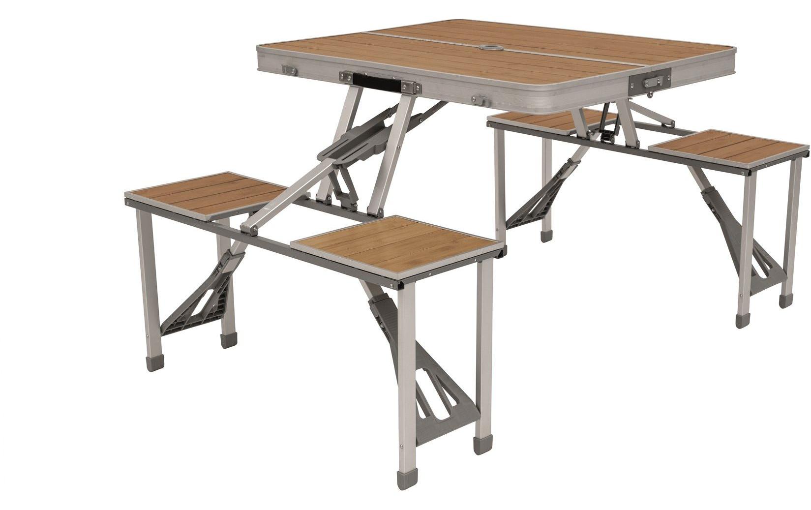 Outwell Picknicktisch Aluminium klappbar 120x70 cm Sport & Freizeit > Camping > Camping Zubehör Outwell