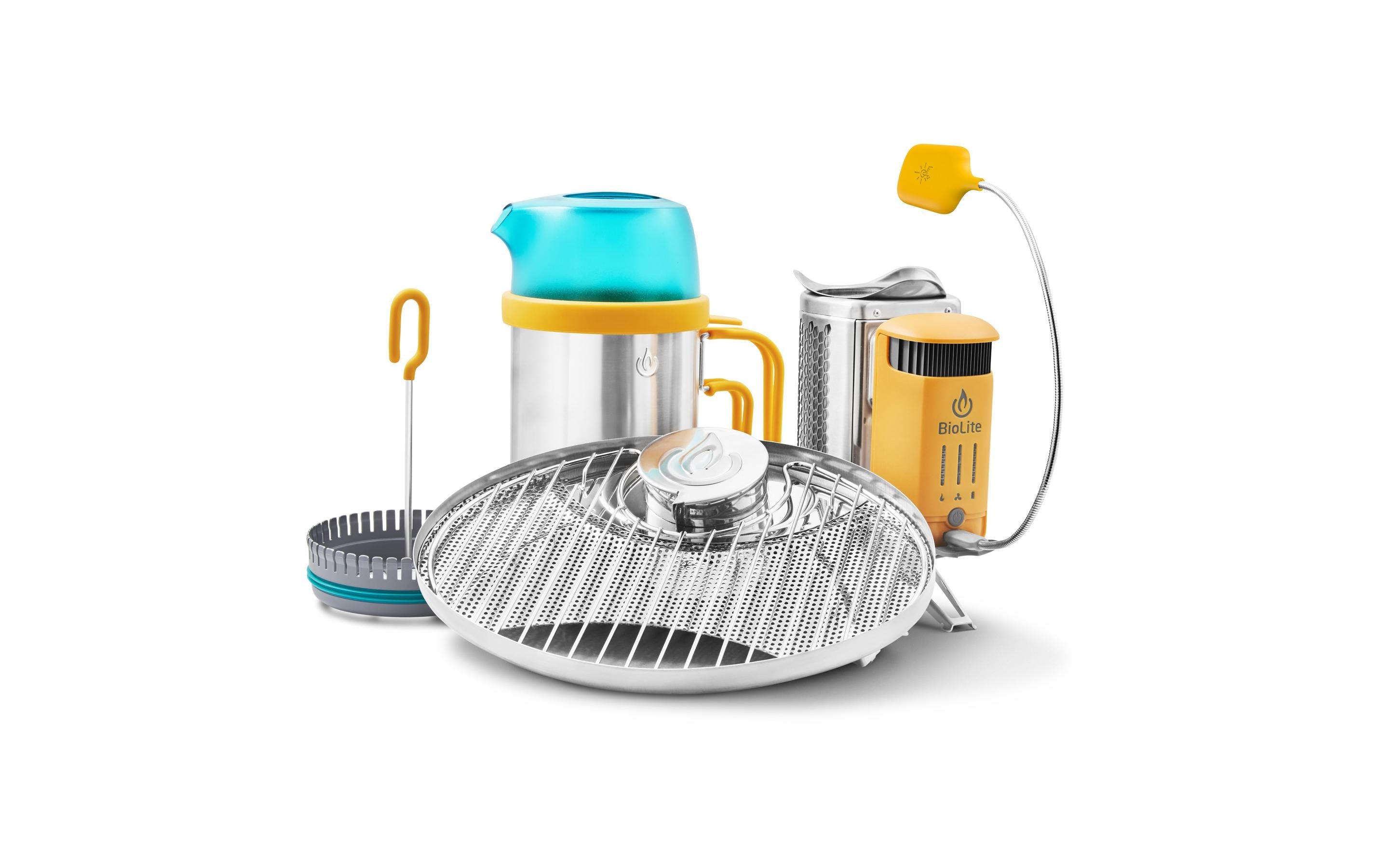 BioLite Camping-Grill Gelb Multifunktional Campstove Set Grills & Feuerstellen BioLite